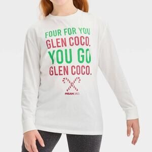 Art Class Mean Girls "Four For You Glen Coco You Go Glen Coco" Long Sleeve Tee L